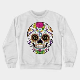 Spinning Calavera Crewneck Sweatshirt